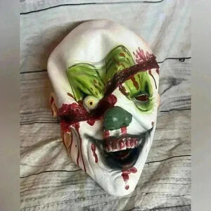 Bloody clown Halloween mask